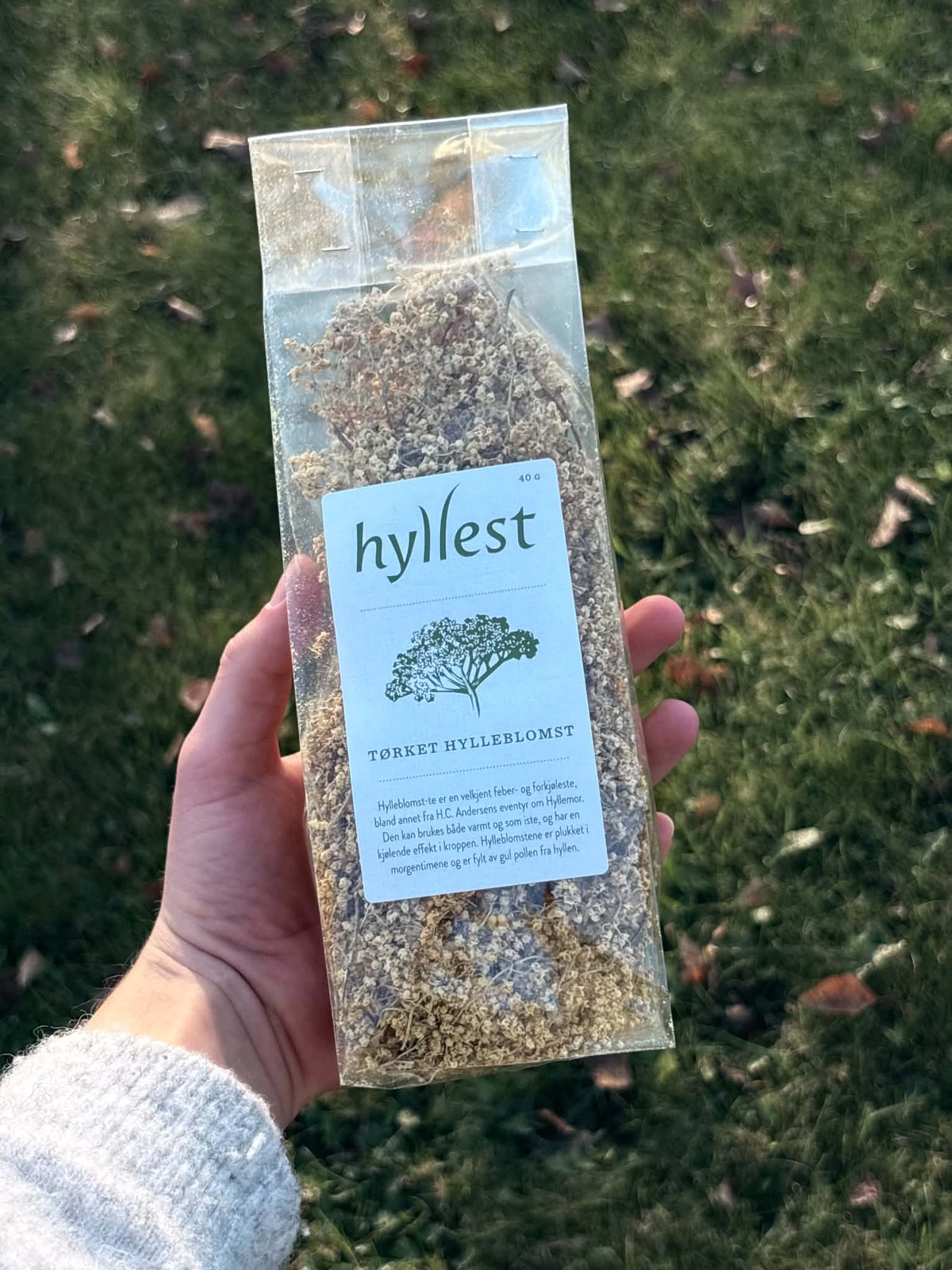 Tørket Hylleblomst 40 gram