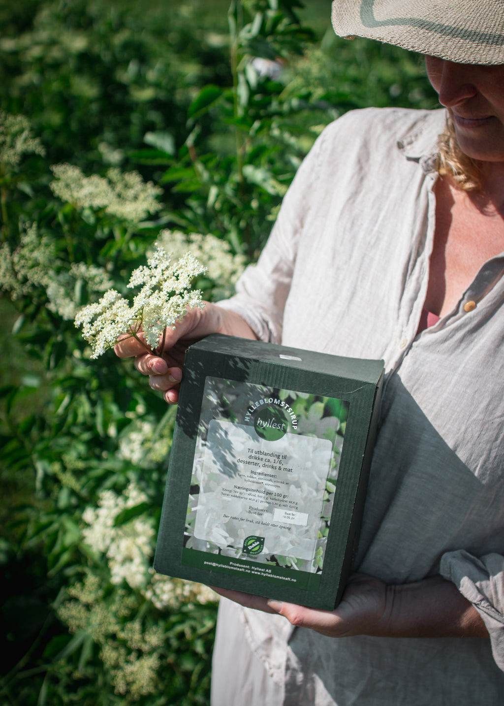 3 l Hylleblomstsirup